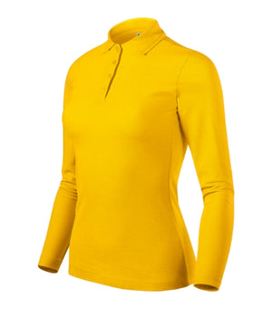 Malfini Pique Polo LS Polo Shirt women’s - yellow
