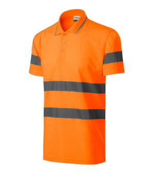 Malfini HV Runway Polo Shirt unisex - fluorescent orange