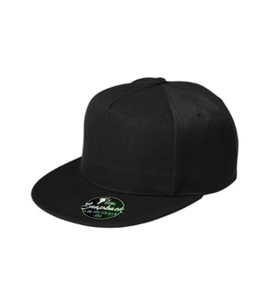Malfini Rap 5P Cap unisex - black