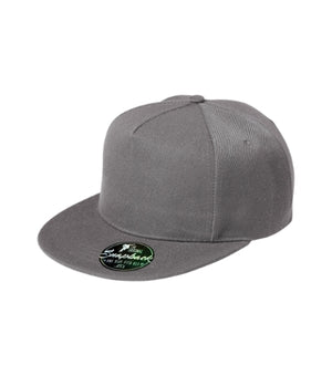 Malfini Rap 5P Cap unisex - antique silver