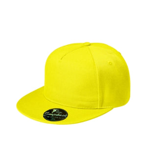 Malfini Rap 5P Cap unisex - lemon