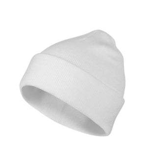 Malfini Beanie Cap unisex - white