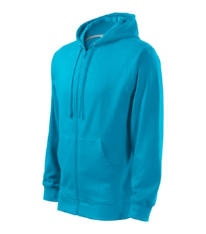 Malfini Trendy Zipper Sweatshirt men’s - blue atoll