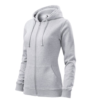 Malfini Trendy Zipper Sweatshirt women’s - ash melange