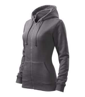 Malfini Trendy Zipper Sweatshirt women’s - steel gray