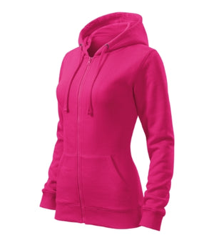 Malfini Trendy Zipper Sweatshirt women’s - magenta