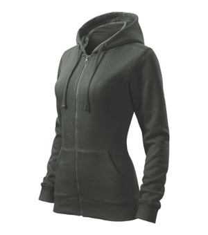 Malfini Trendy Zipper Sweatshirt women’s - castor gray