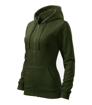 Malfini Trendy Zipper Sweatshirt women’s - military