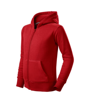 Malfini Trendy Zipper Sweatshirt Kids - red