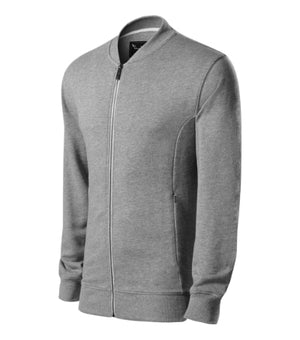 Malfini Bomber Sweatshirt men’s - dark gray melange