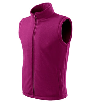 Malfini Next Fleece Vest unisex - fuchsia red