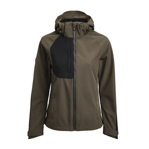 Women's Softshell Jacket - olive green