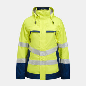 Hv Lined Jacket - yellow/navy