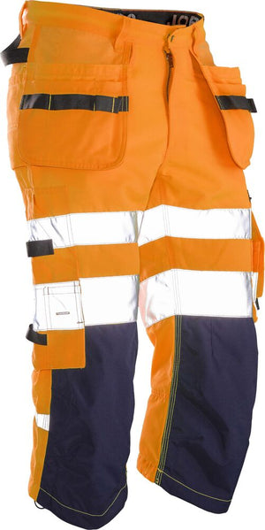 Hv Long Shorts - orange/navy