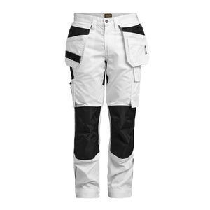 Women's Trousers Stretch HP - white/black