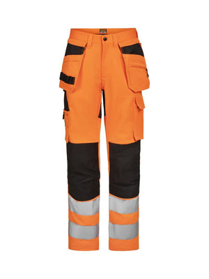 Hi-Vis Trousers Stretch HP - orange / black