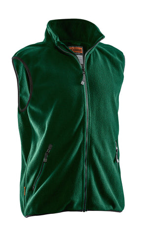 Fleece Vest - forest green