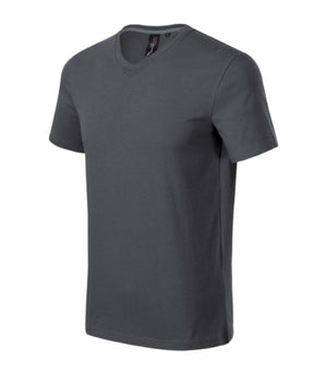 Malfini Action V-neck T-shirt men’s - light anthracite