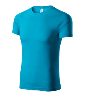 Malfini Paint T-shirt unisex - blue atoll