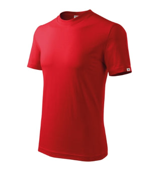 Malfini Base T-shirt unisex - red 07 (brand label)