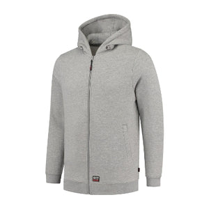 Malfini Hooded Sweat Jacket Washable 60°C Sweatshirt unisex - grey melange