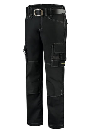 Malfini Cordura Canvas Work Pants Work Trousers unisex - black