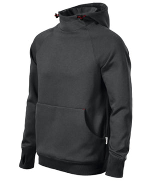 Malfini Vertex Hoodie Sweatshirt men’s - ebony gray