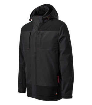 Malfini Vertex Winter softshell jacket men’s - ebony gray