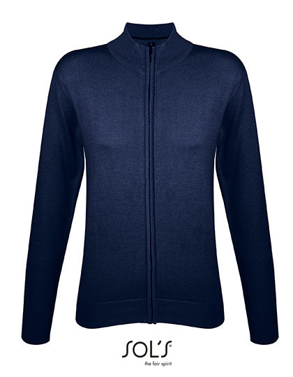Dames Gebreid Vest met Rits Gordon