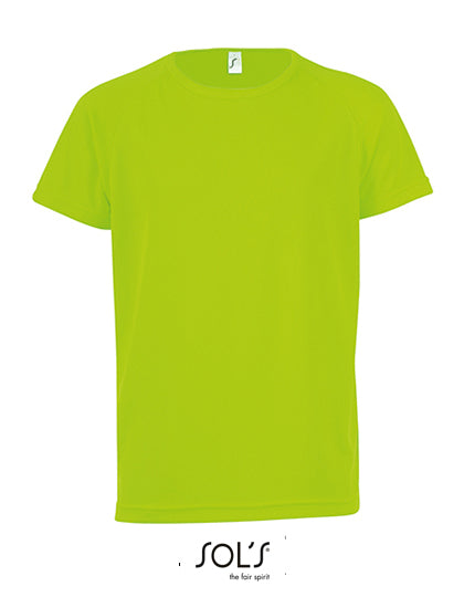 Raglan T-shirt voor Kinderen Sportief