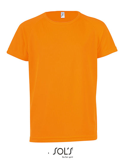 Raglan T-shirt voor Kinderen Sportief