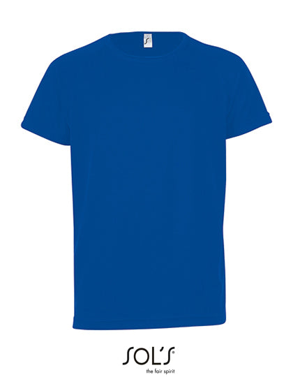 Raglan T-shirt voor Kinderen Sportief