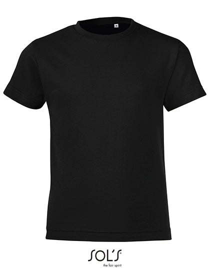 T-shirt ronde hals kinderen Regent Fit