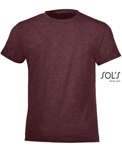 T-shirt ronde hals kinderen Regent Fit