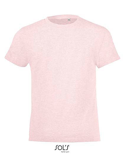 T-shirt ronde hals kinderen Regent Fit