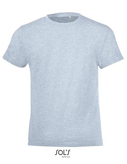 T-shirt ronde hals kinderen Regent Fit