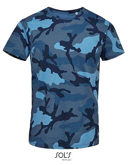 Camo T-shirt voor heren