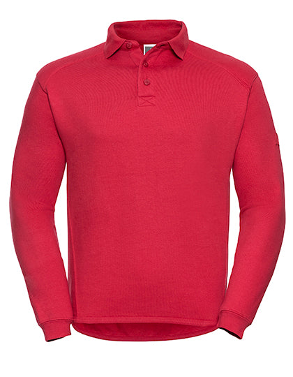 Zware kwaliteit kraag-sweatshirt