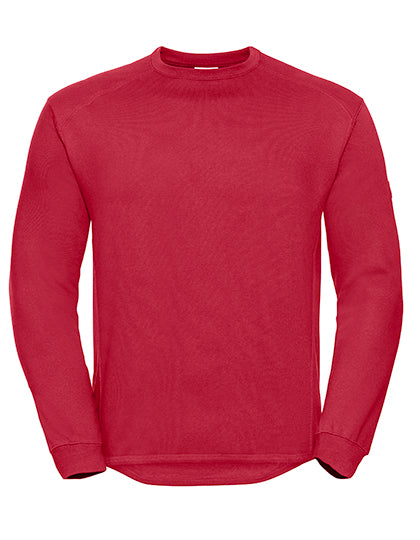 Heavy-duty sweater met ronde hals