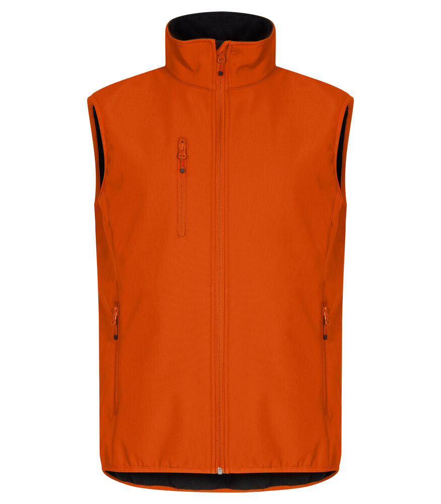 Classic Softshell Vest - blood orange