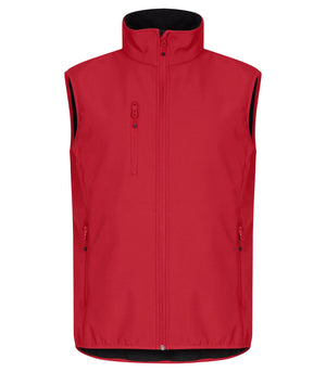 Classic Softshell Vest - red