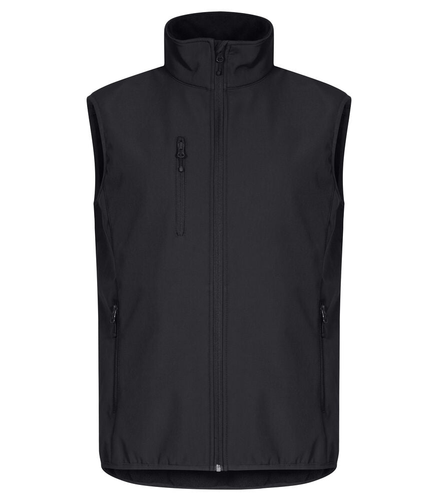 Classic Softshell Vest - black