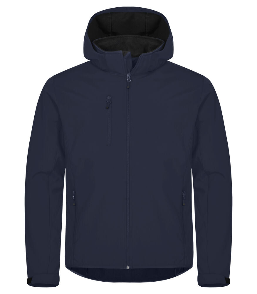 Classic Softshell Hoody Jacket - dark navy