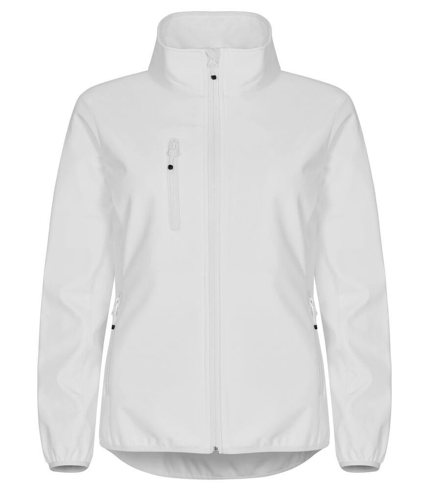 Classic Softshell Jacket Women - white