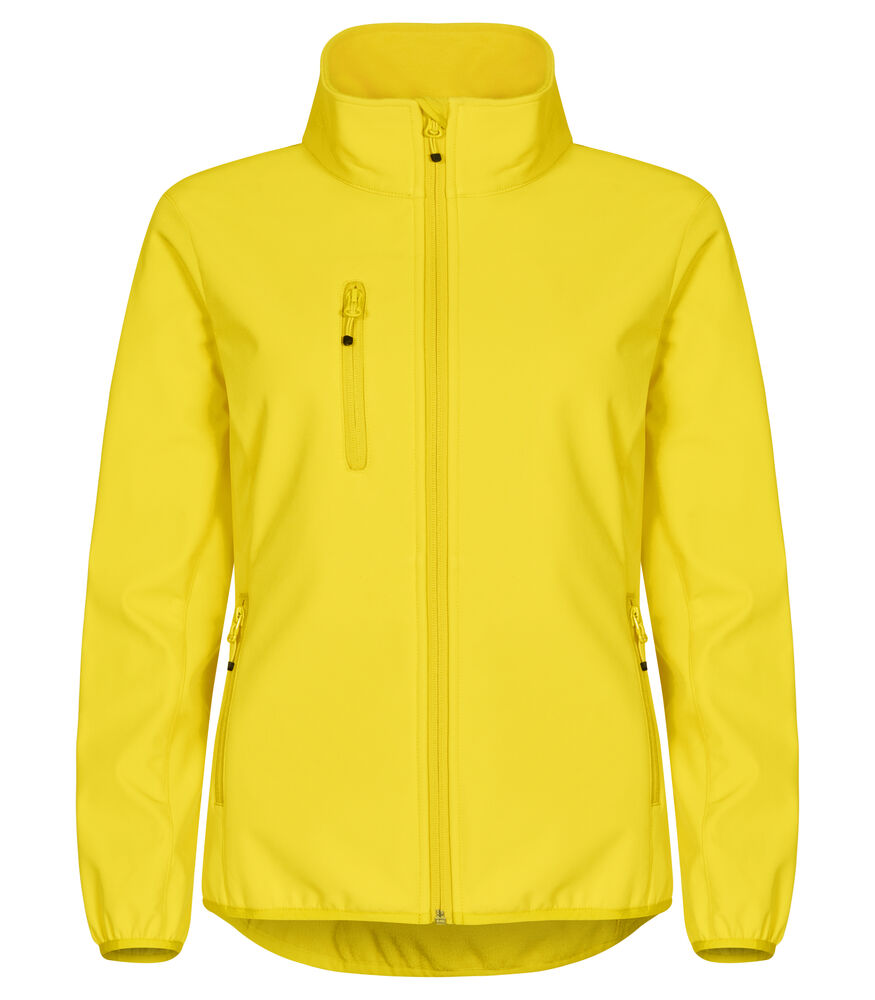 Classic Softshell Jacket Women - lemon