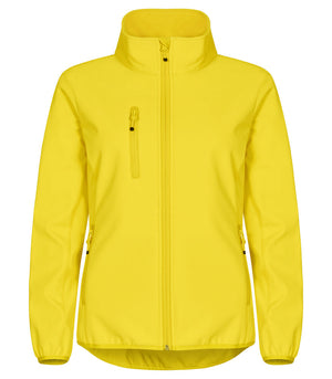Classic Softshell Jacket Women - lemon