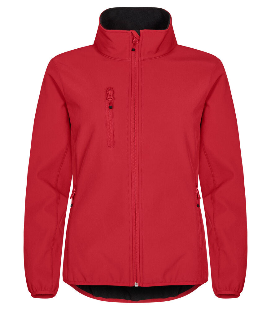 Classic Softshell Jacket Women - red