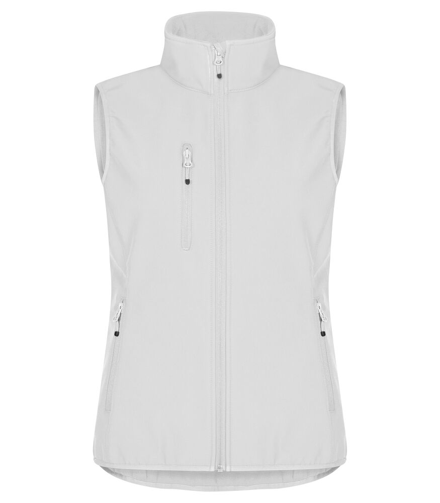 Classic Softshell Vest Women - white