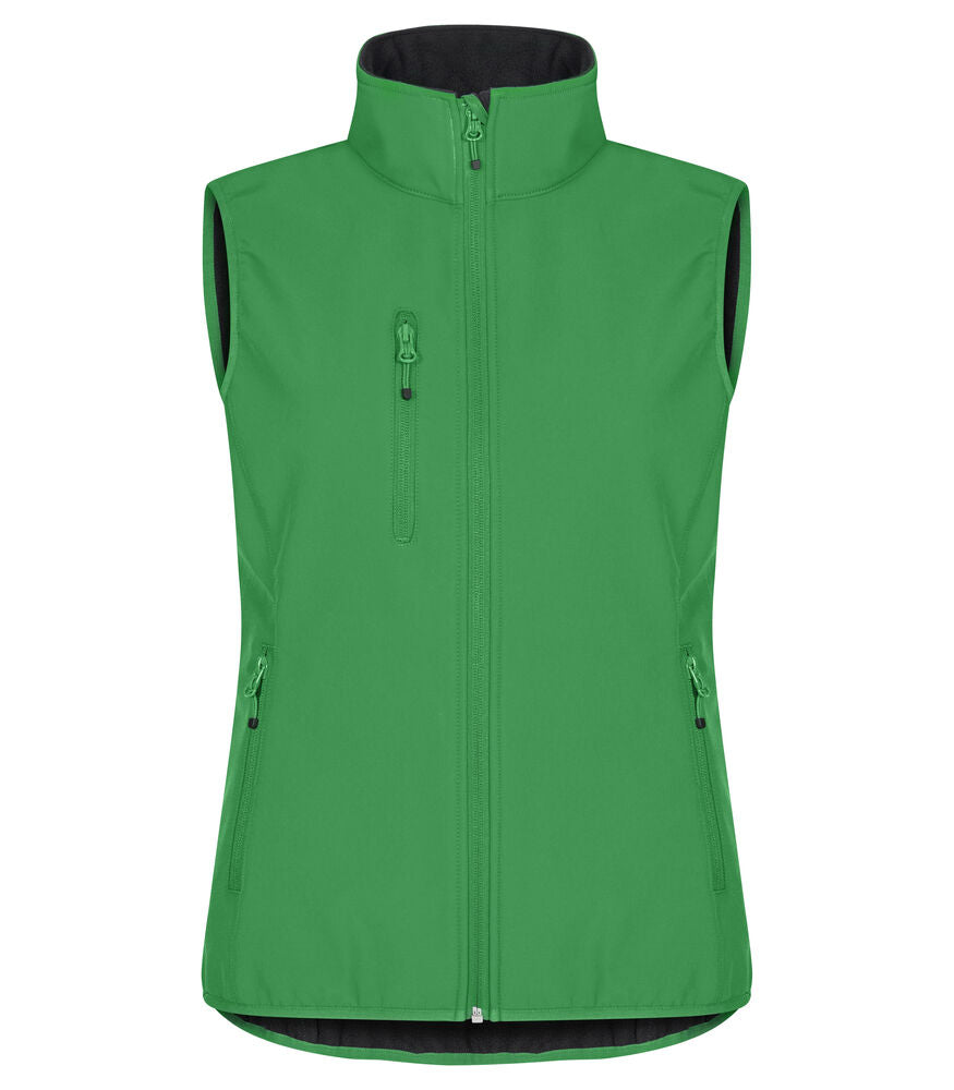 Classic Softshell Vest Women - apple green
