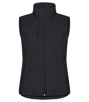 Classic Softshell Vest Women - black